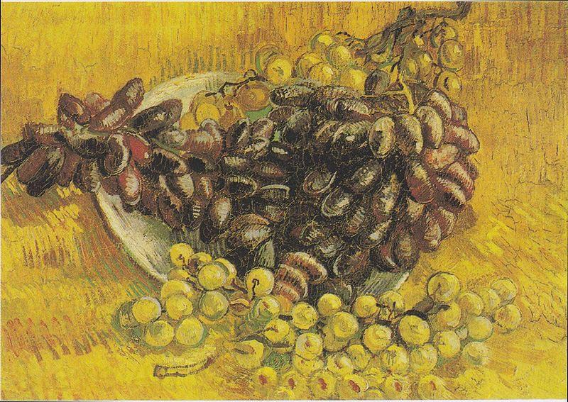 Vincent Van Gogh Still Life with Grapes